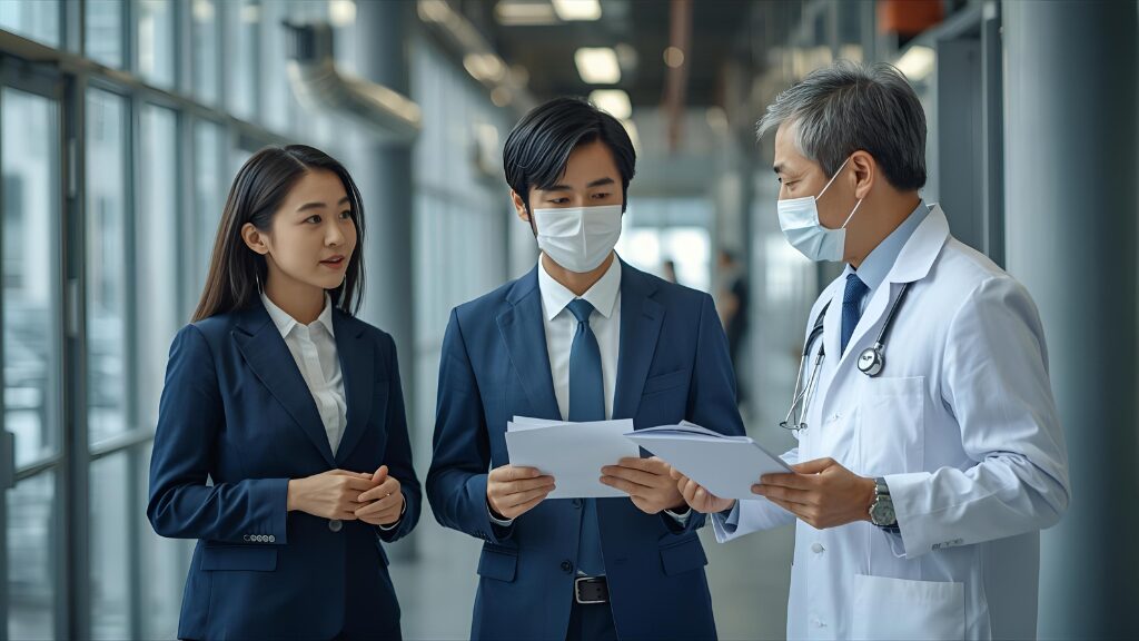 従業員の高尿酸血症についてラインケアを実践する企業の担当者